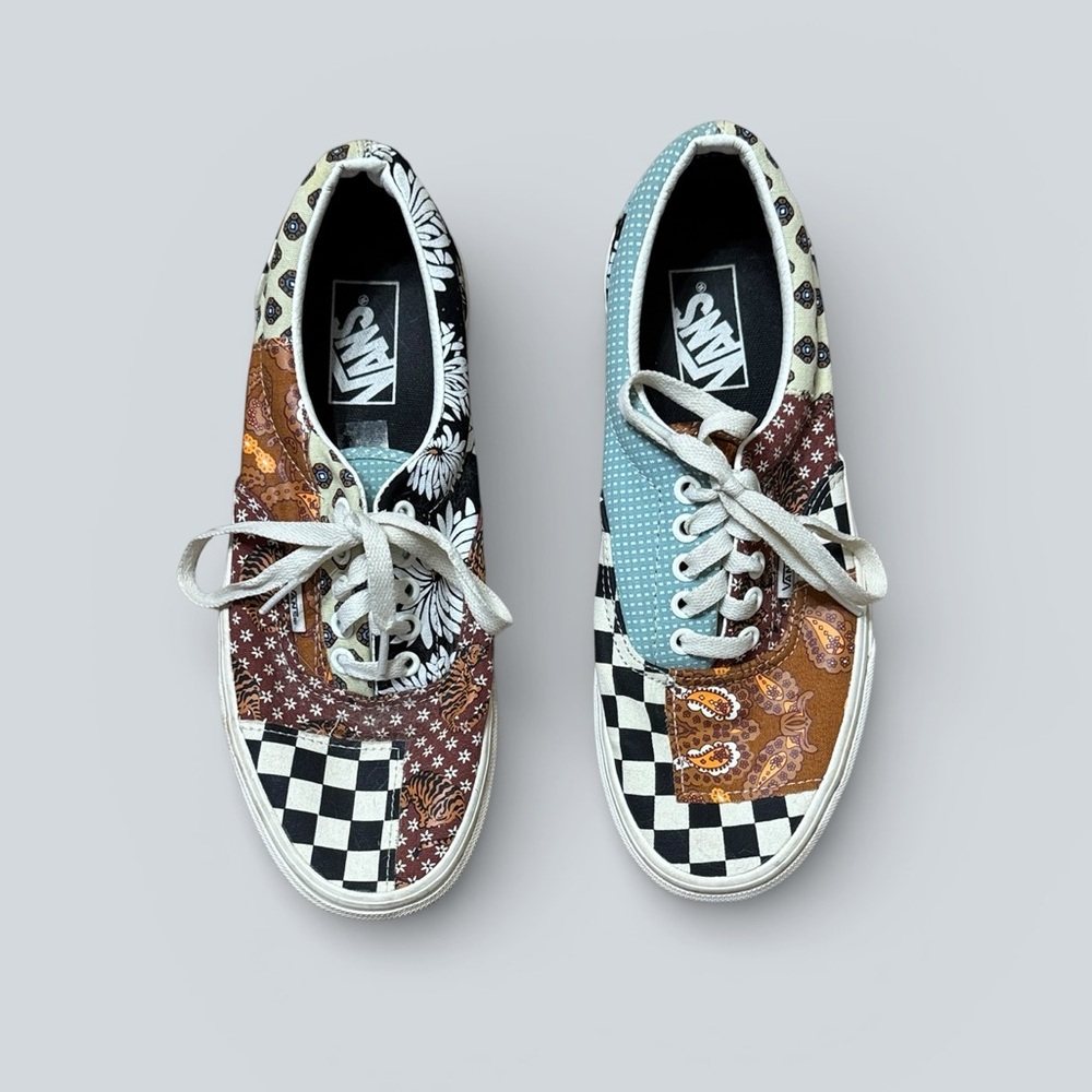 Vans Era Tiger Patchwork Sneakers - Picture 2 of 5